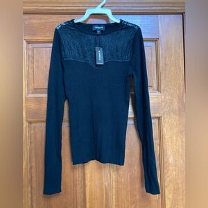 Express Black Sweater Top
NWT